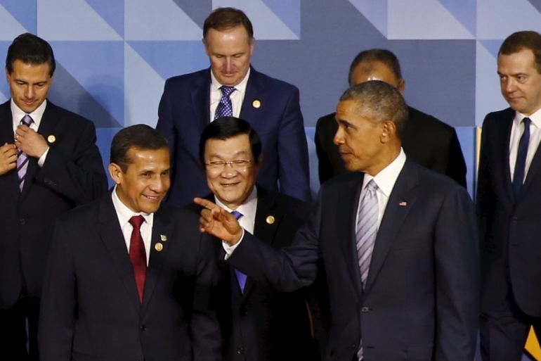 U.S. President Barack Obama at APEC summit, Manila