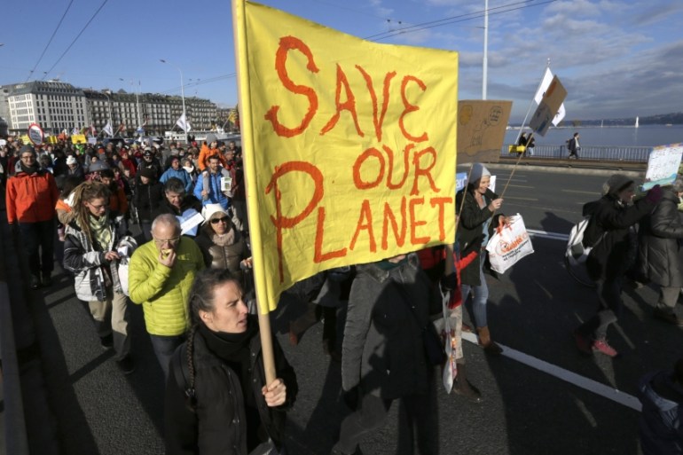 Global Climate March in Geneva