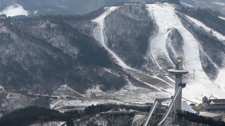 Ski resort South korea