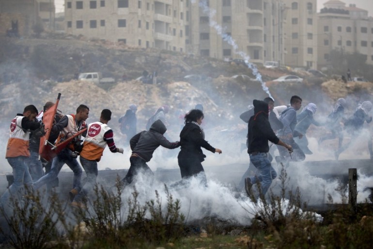 Israeli attacks on Qalandia protests