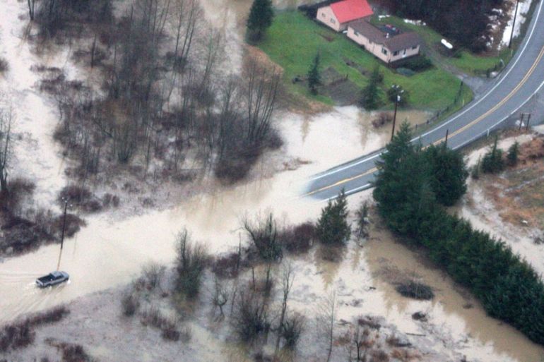 Floods drench the northwest US