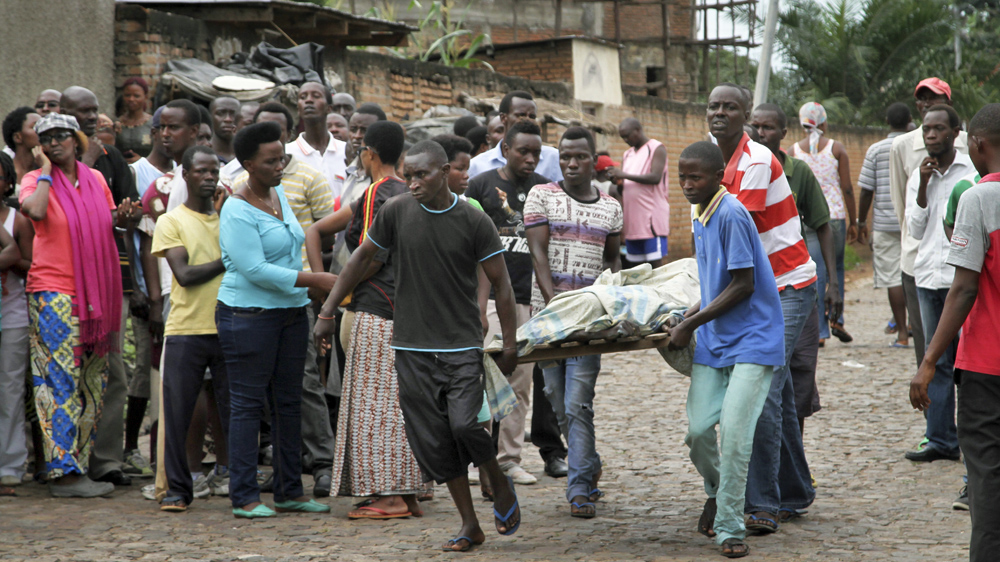  Commentators warn that Burundi is tethering on the edge of a civil war [AP] 