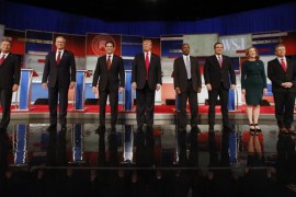 John Kasich, Jeb Bush, Marco Rubio, Donald Trump, Ben Carson, Ted Cruz, Carly Fiorina, Rand Paul
