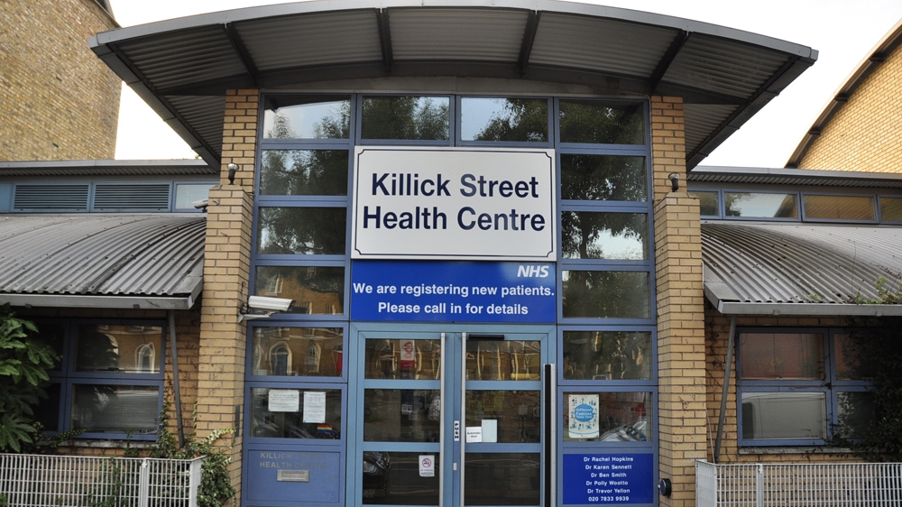The Killick Street Health Centre is in the busy, multicultural city of London [Al Jazeera] 