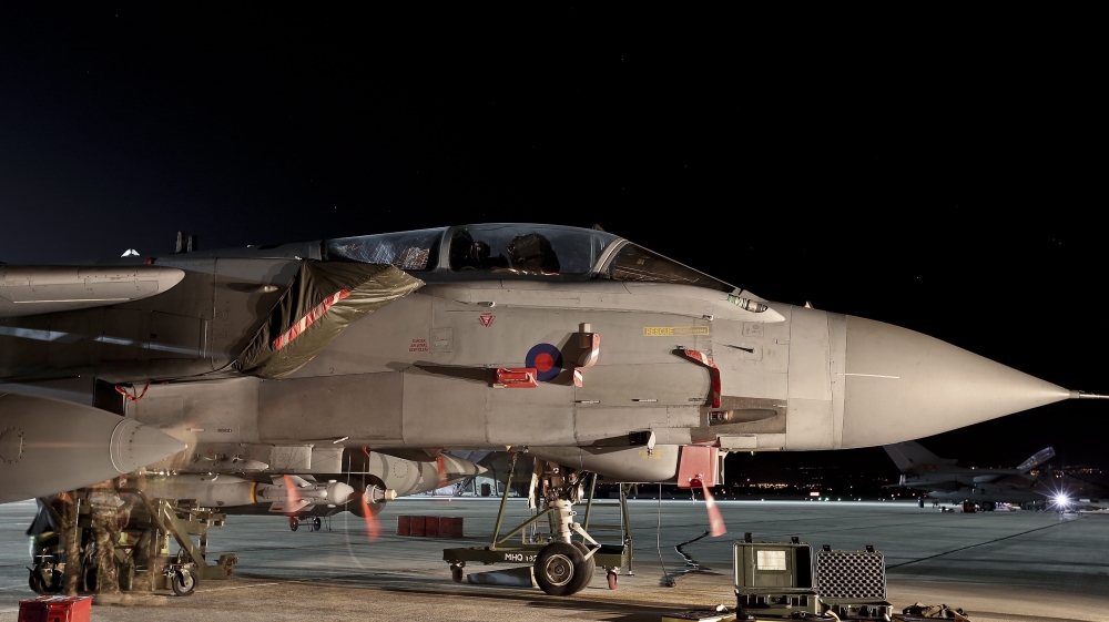 A Tornado fighter plane [EPA/UK Ministry of Defence]