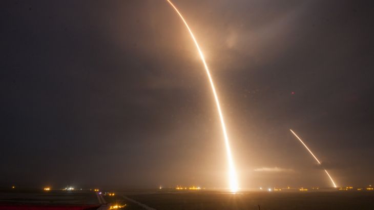 Spacex successfully lands its first reusable rocket