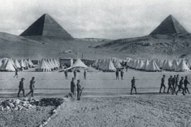 WWI AUSTRALIAN TROOPS IN EGYPT