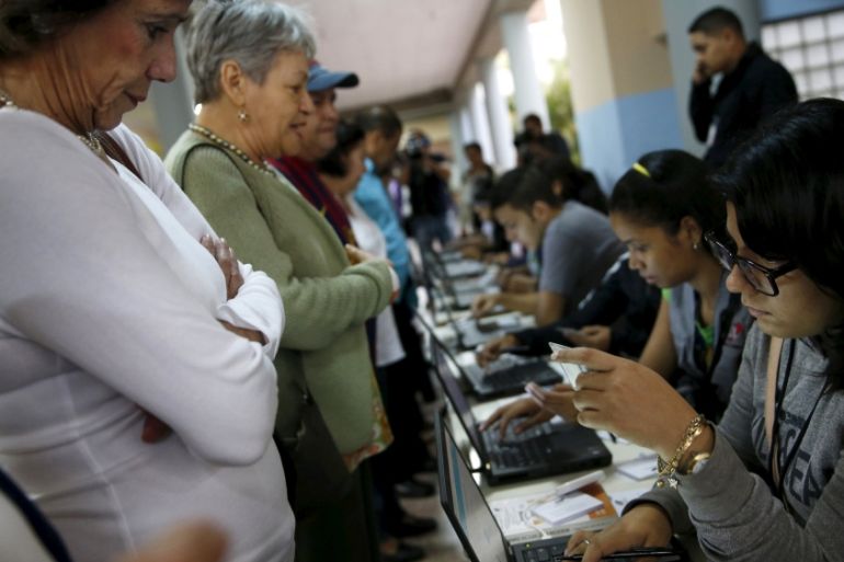 Venezuela voting underway