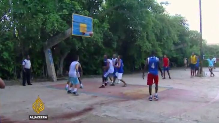 US and Cuban street hoops players find common ground