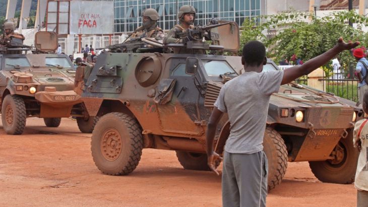 Bangui French Peacekeepers
