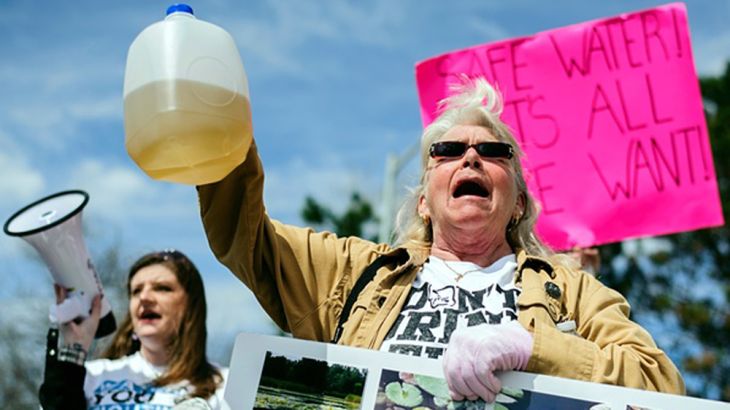 Flint water tainted by lead