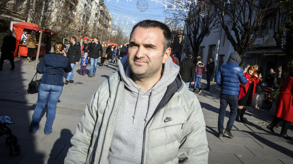 Alban Krasniqi [Benas Gerdziunas/Al Jazeera]