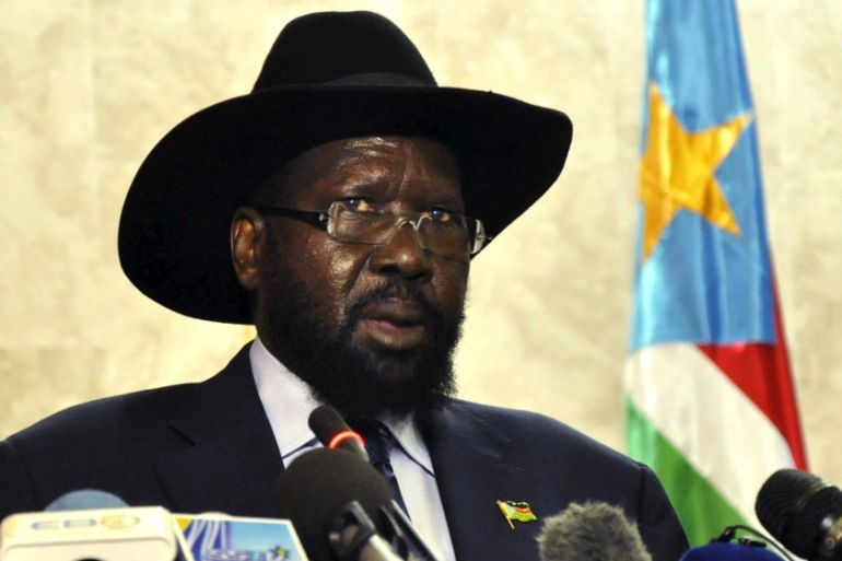 South Sudan''s President Kiir addresses the nation at the South Sudan National Parliament in Juba