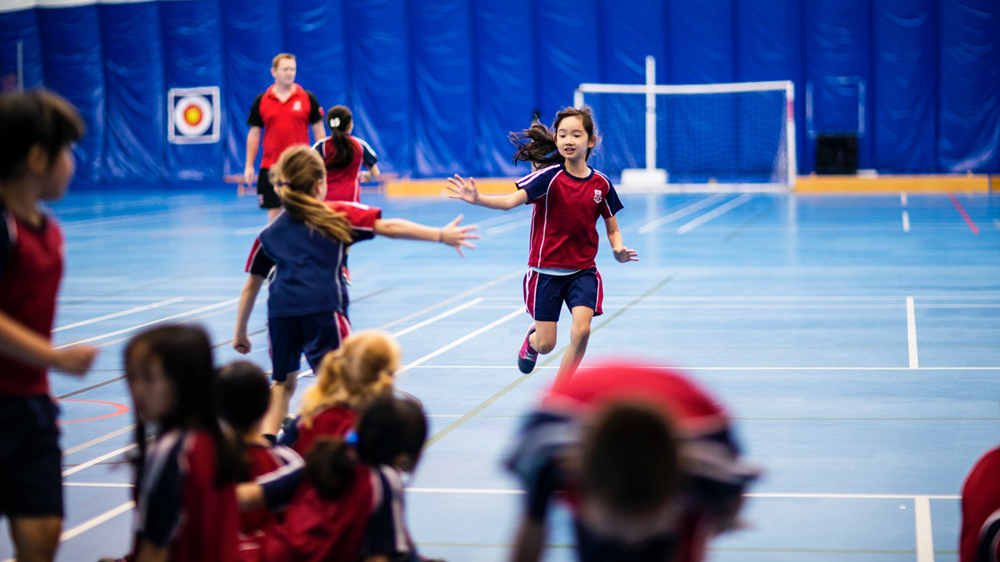 Many schools are providing indoor play areas for children to use when unable to go outside [Dulwich College]