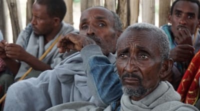 Elder residents of Kobo, Ethiopia, speak of the cumulative effects of several bad rainy seasons that have made this the worst drought they can remember [AP]