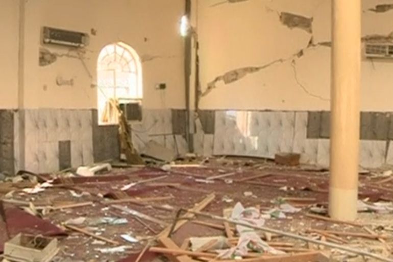 iraq mosque bombed