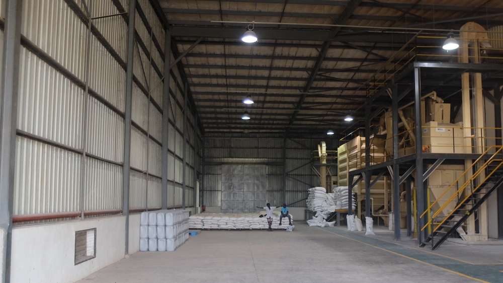 South Sudan Beverages Limited warehouse sits empty [Rowley Edwards/Al Jazeera] 