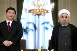 Xi Jinping, Hassan Rouhani