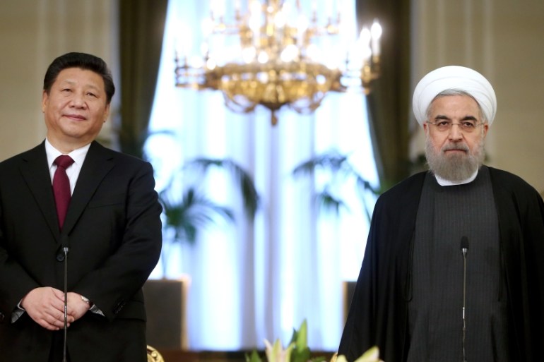 Xi Jinping, Hassan Rouhani