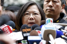 Taiwan''s opposition DPP Chairperson and presidential candidate