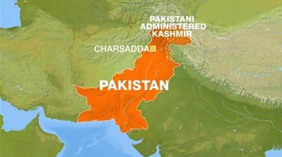 Charsadda in northwest Pakistan