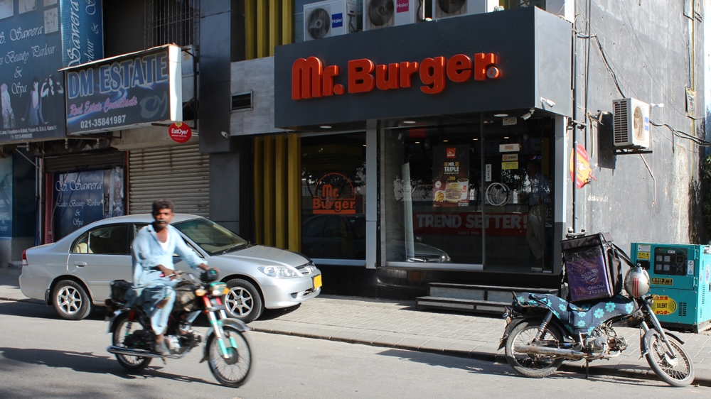 Mr Burger pioneered a new way of eating in Pakistan [Sanam Maher/Al Jazeera]
