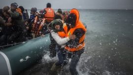 lesbos Turkey refugees drownings