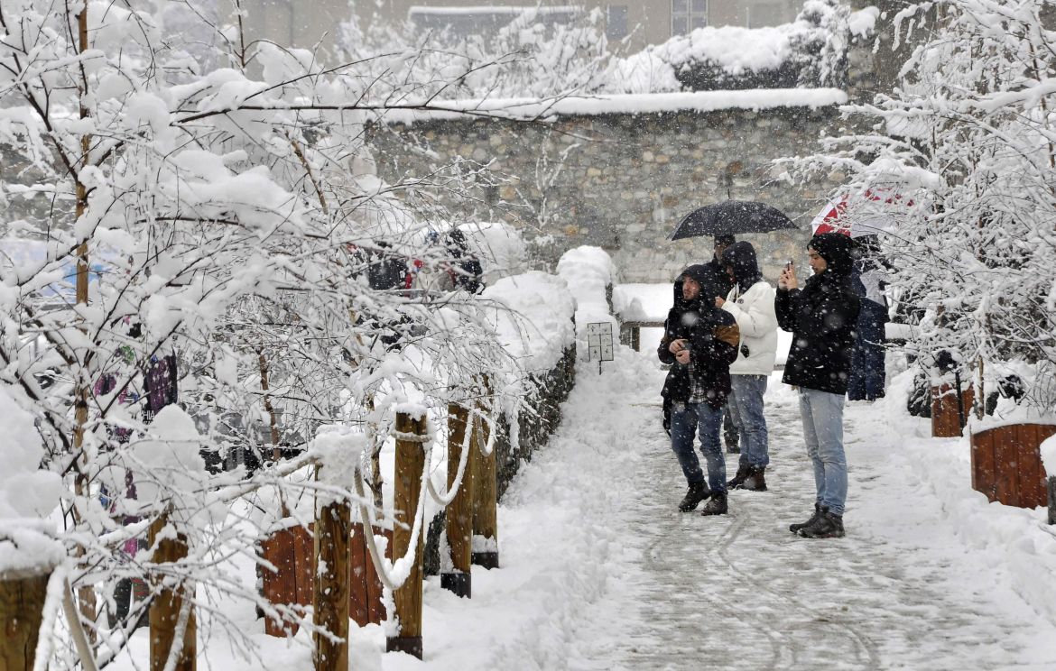 cold weather in central and eastern Europe