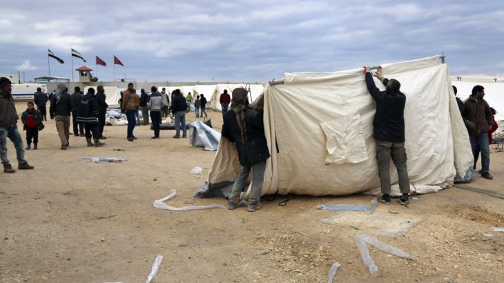 displaced Syrians