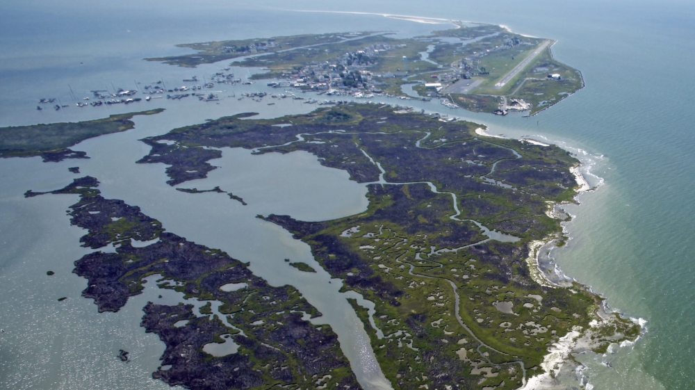 Rising sea levels pose a threat to coastlines and islands across the globe [AP]