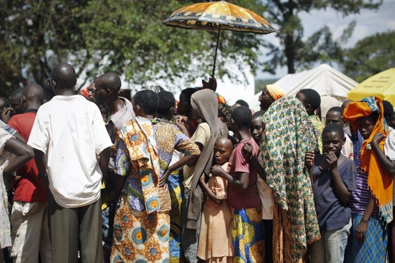 Burundi refugees in Rwanda