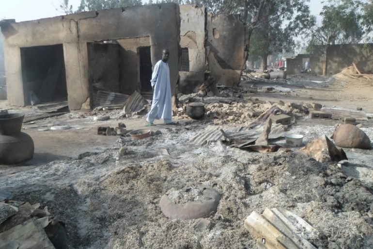 Boko Haram burn