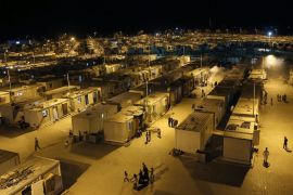 Syrian refugees at Harran refugee camp in Sanliurfa, southeast of Turkey. [EPA]