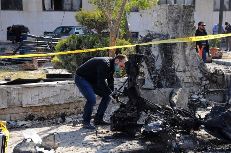 At least eight policemen killed in Damascus blast