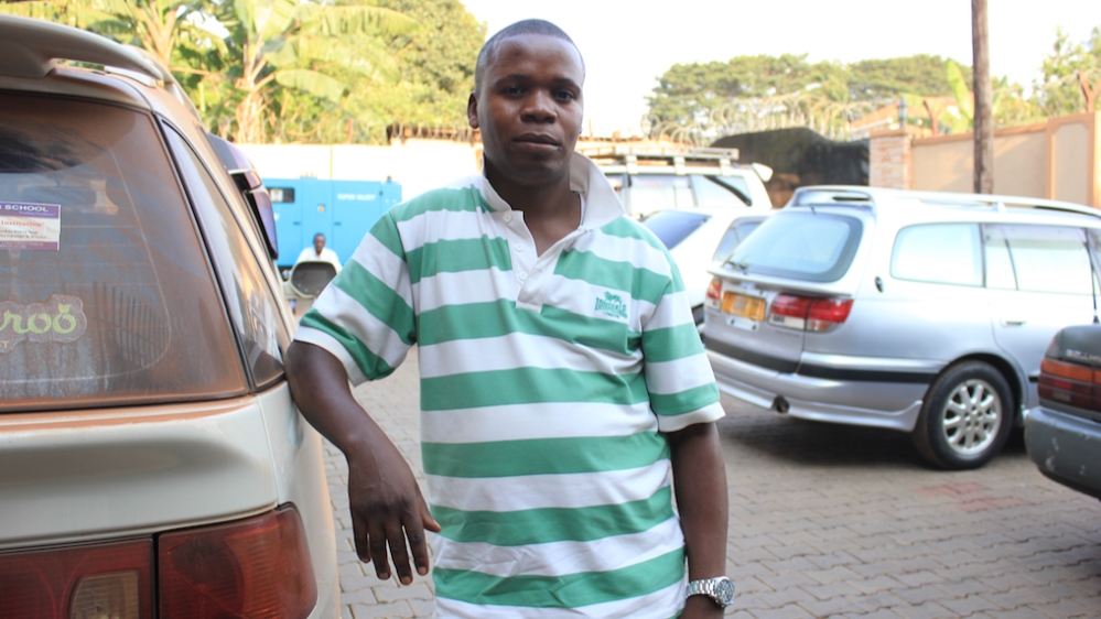 John Baptist, 29, driver, Kampala, Uganda [Trinna Leong/Al Jazeera]