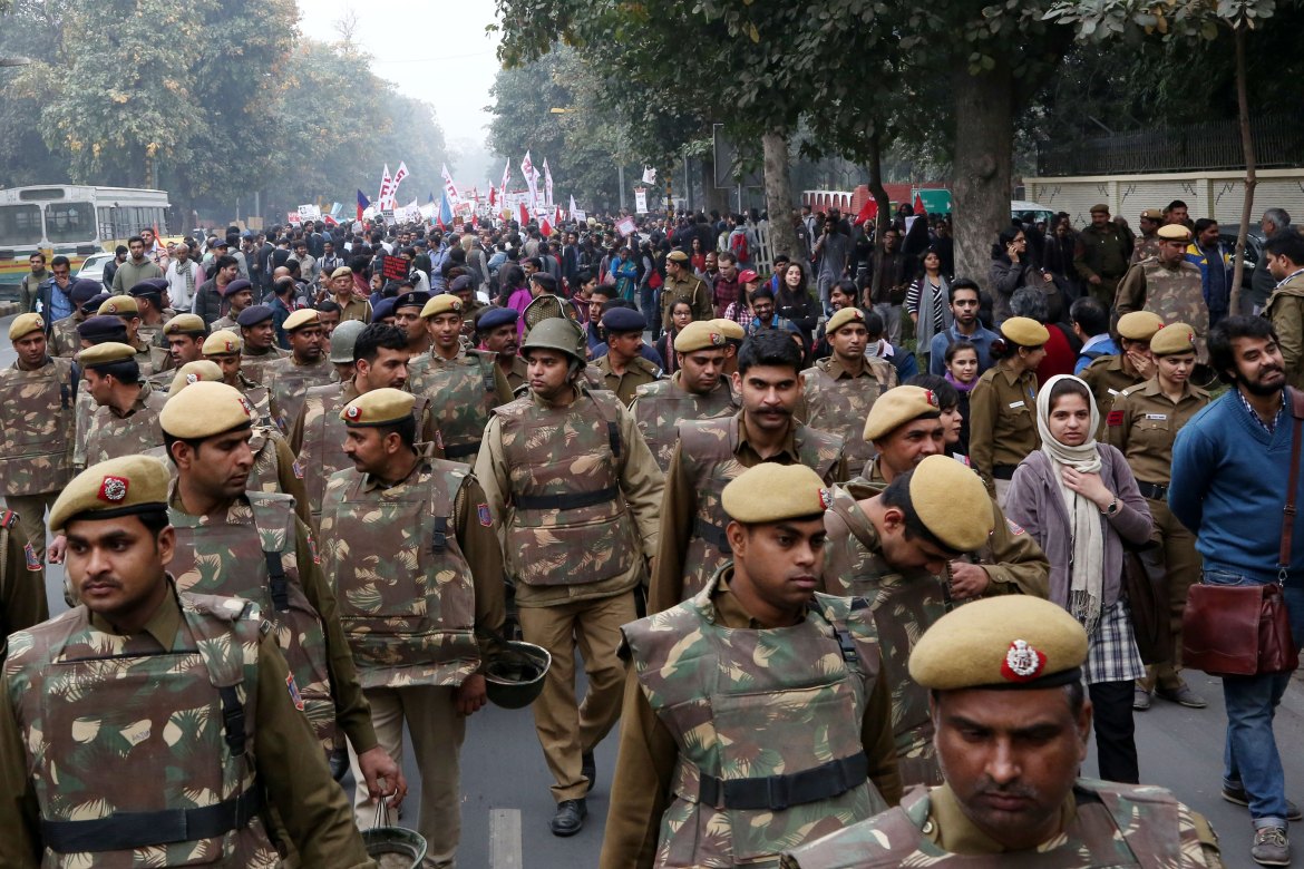 Protest In India [Showkat Shafi/Al Jazeera]