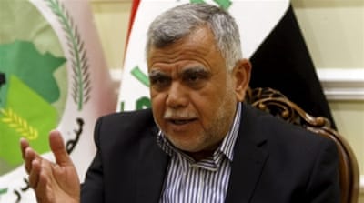 Leader of the Badr Organisation, Hadi al-Amiri [Reuters]