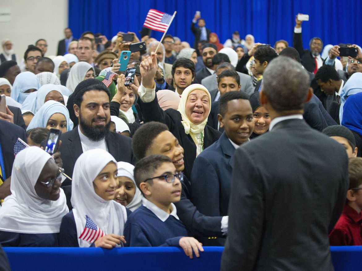 Obama mosque visit