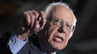 Democratic presidential candidate Bernie Sanders [AP]