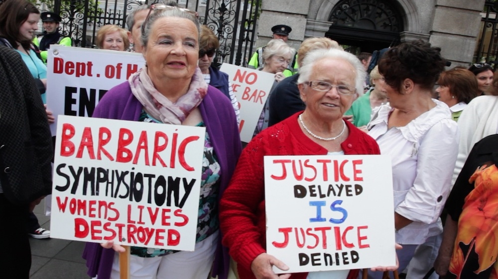 Today, Irish survivors of the procedure are faced with a no-blame payment scheme that fails to meet the recommendations of the UNHRC [Paula Geraghty/Al Jazeera] 