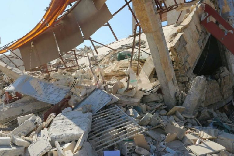 MSF-supported hospital in northern Syria destroyed in attack