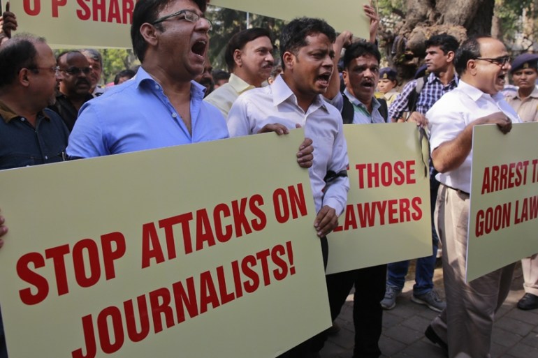 DO NOT USE - LISTENING POST - CLIMATE OF OPPRESSION: INDIAN MEDIA TOLD TO CHOOSE SIDE