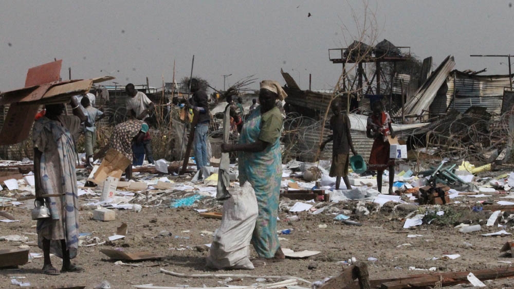 Medical facilities in South Sudan have been destroyed and looted [Justin Lynch/Al Jazeera] 