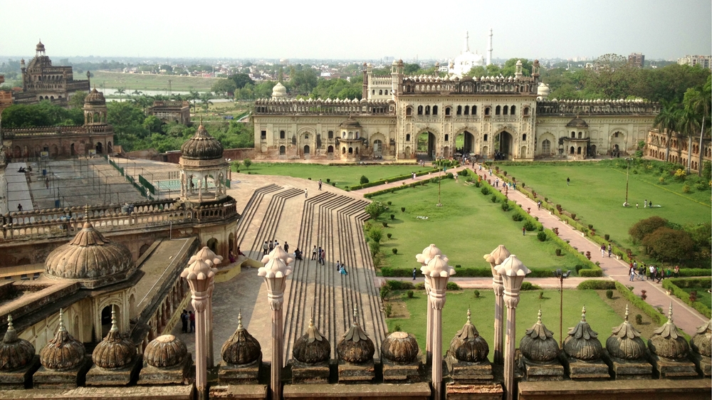 The Bara Imambara complex, a shrine for Shia Muslims built in Lucknow, India in 1784 by Asaf-ud-Daula. Many say Advani helped them discover the richness of the city [Sonia Paul/Al Jazeera]