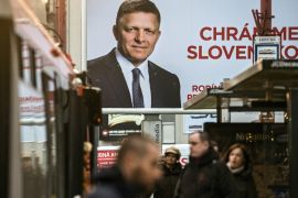 During his campaign, Robert Fico pledged to stop supporting Ukraine in the war against Russia [File: Filip Singer/EPA]