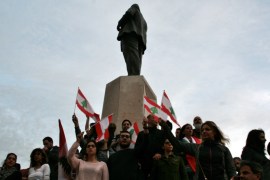 Lebanon protests rubbish