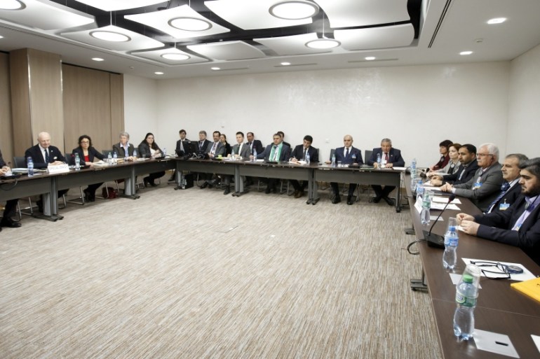 Negotiations between Syrian opposition and UN Special Envoy, in Geneva