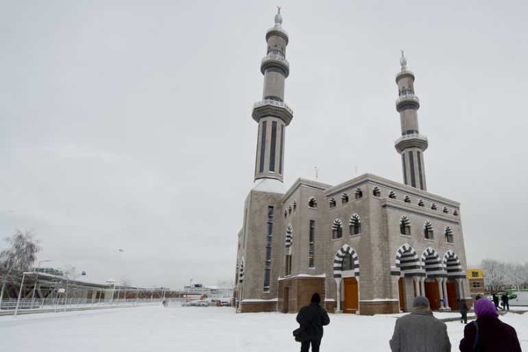 The Essalam mosque in Rotterdam,