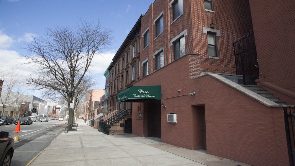 Piro Funeral Home in Brooklyn has separate sections for Jews, Christians and Muslims [Mir Ubaid/Al Jazeera]
