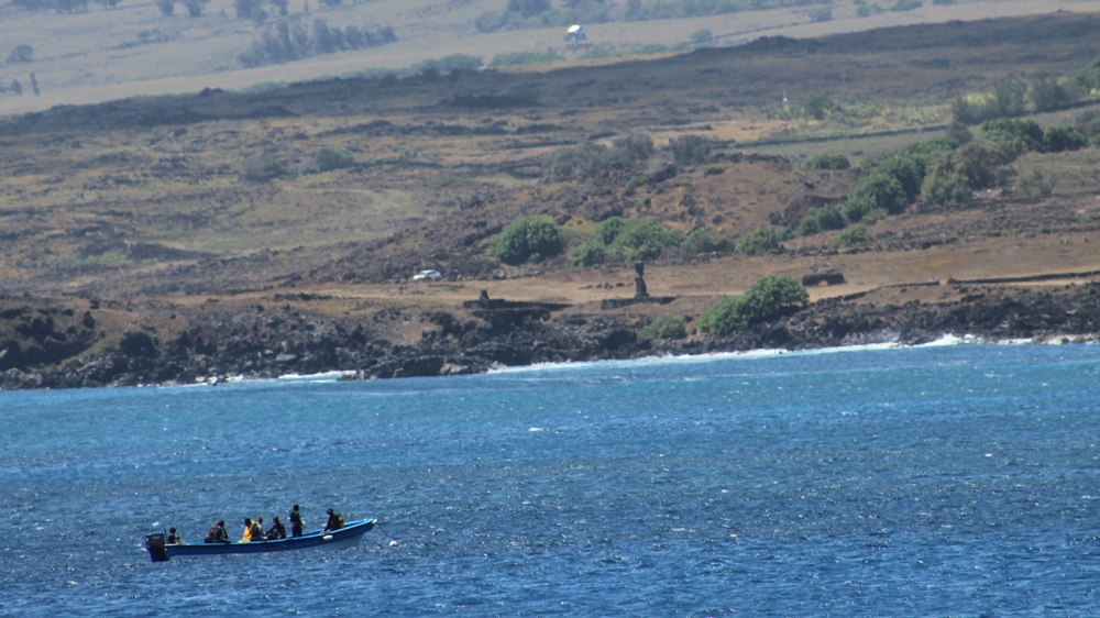 Indigenous Rapa Nui residents of Easter Island worry that a marine park will restrict their access to fish [Max Radwin/Al Jazeera]